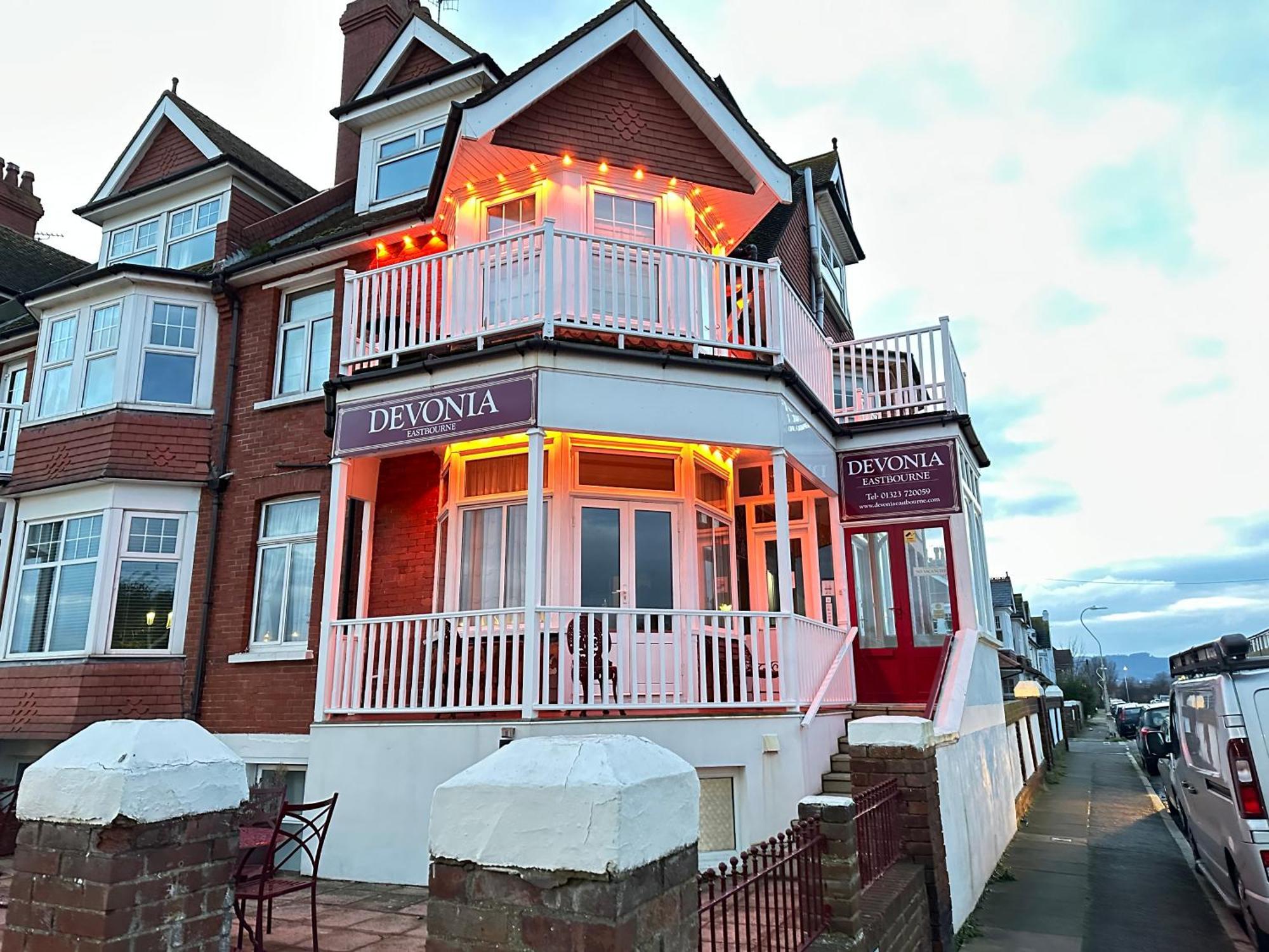 Devonia Express Otel Eastbourne Dış mekan fotoğraf